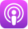 Icon of the Apple Podcasts logo